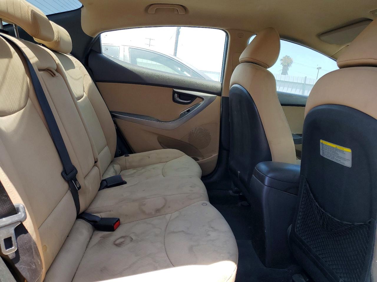 2013 Hyundai Elantra Gls Blue vin: KMHDH4AE1DU726648