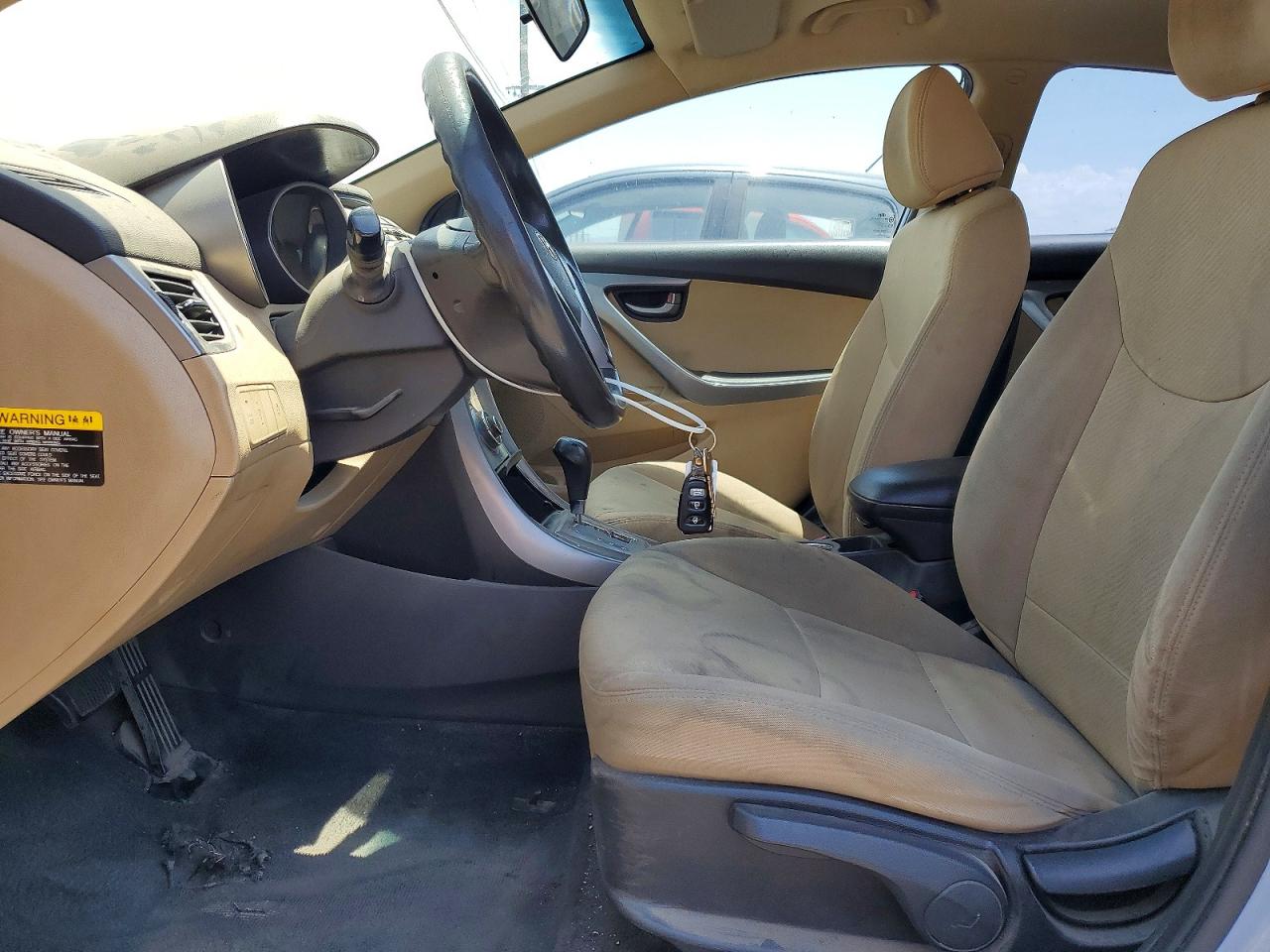 2013 Hyundai Elantra Gls Blue vin: KMHDH4AE1DU726648