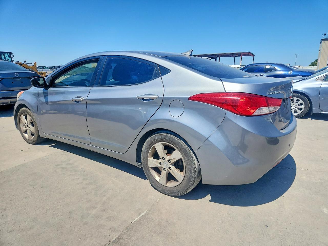 2013 Hyundai Elantra Gls Серый vin: KMHDH4AE1DU742249