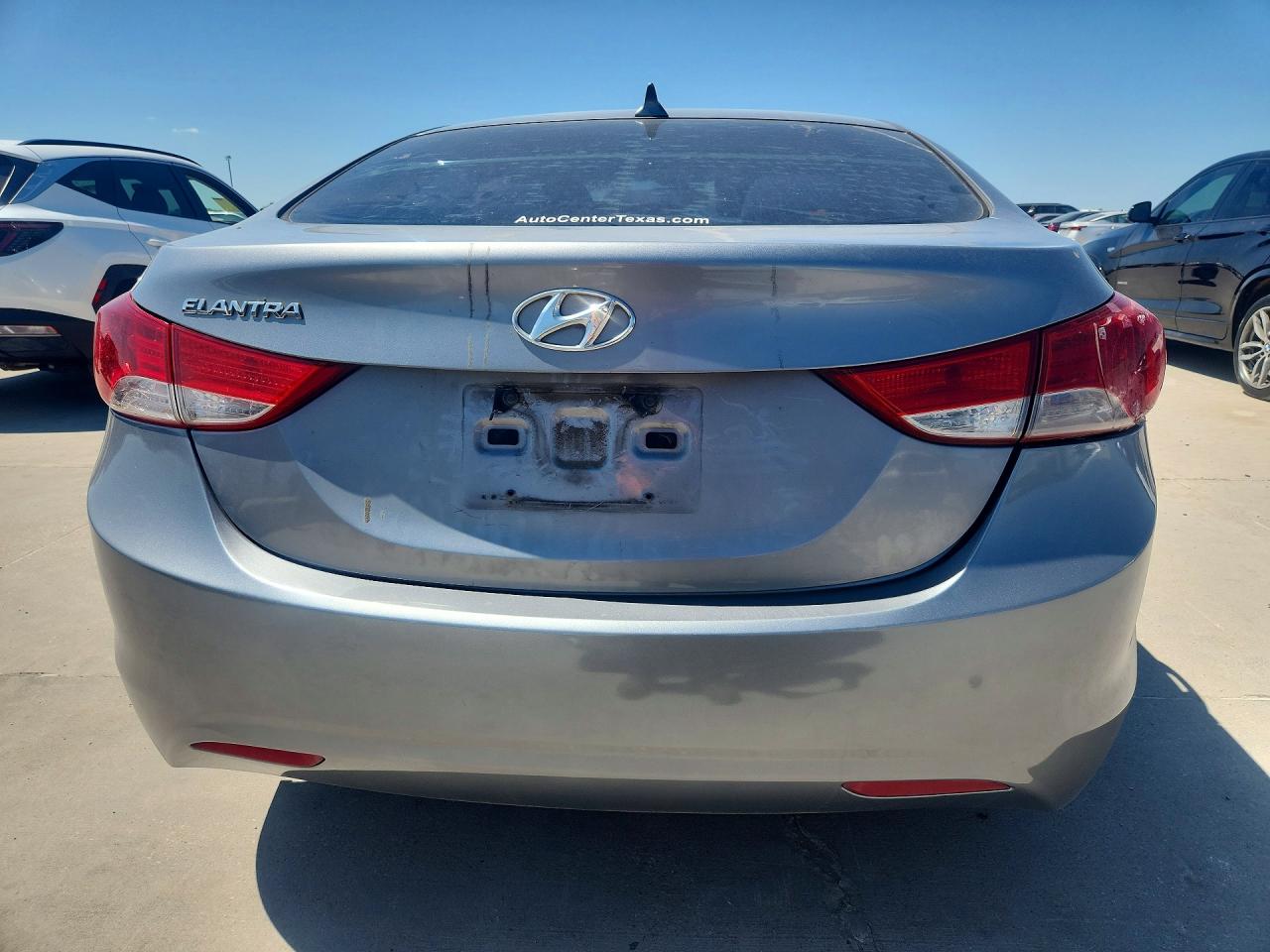 2013 Hyundai Elantra Gls Серый vin: KMHDH4AE1DU742249