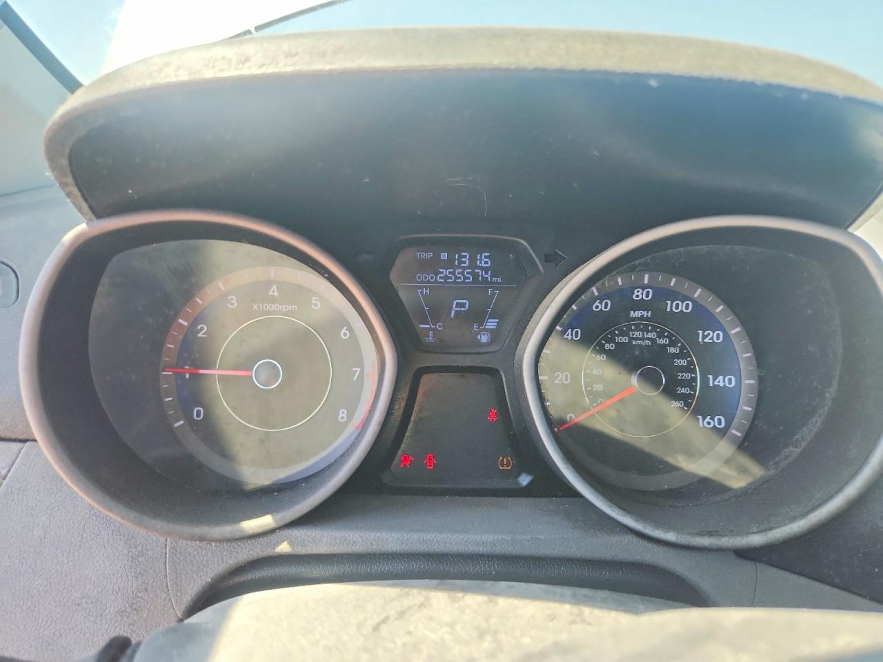 2013 Hyundai Elantra Gls Серый vin: KMHDH4AE1DU742249