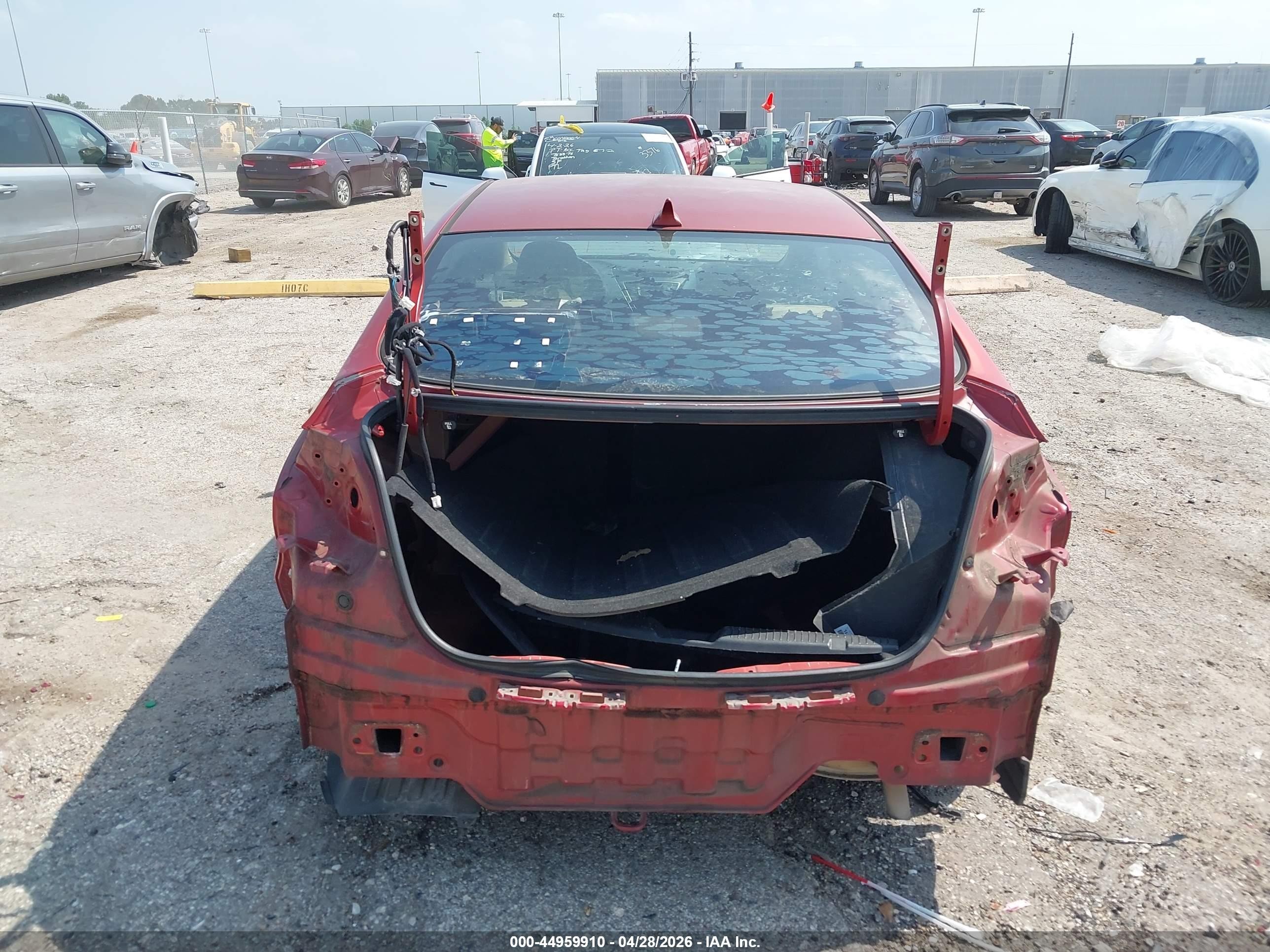 2013 Hyundai Elantra Gls Red vin: KMHDH4AE1DU778832