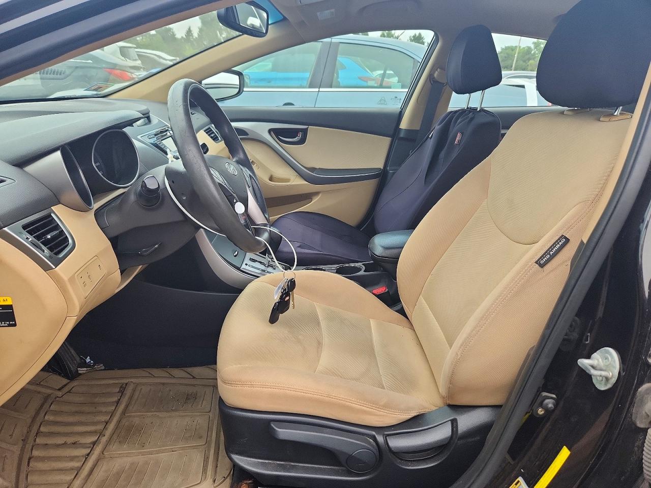 2013 Hyundai Elantra Gls Black vin: KMHDH4AE1DU867767