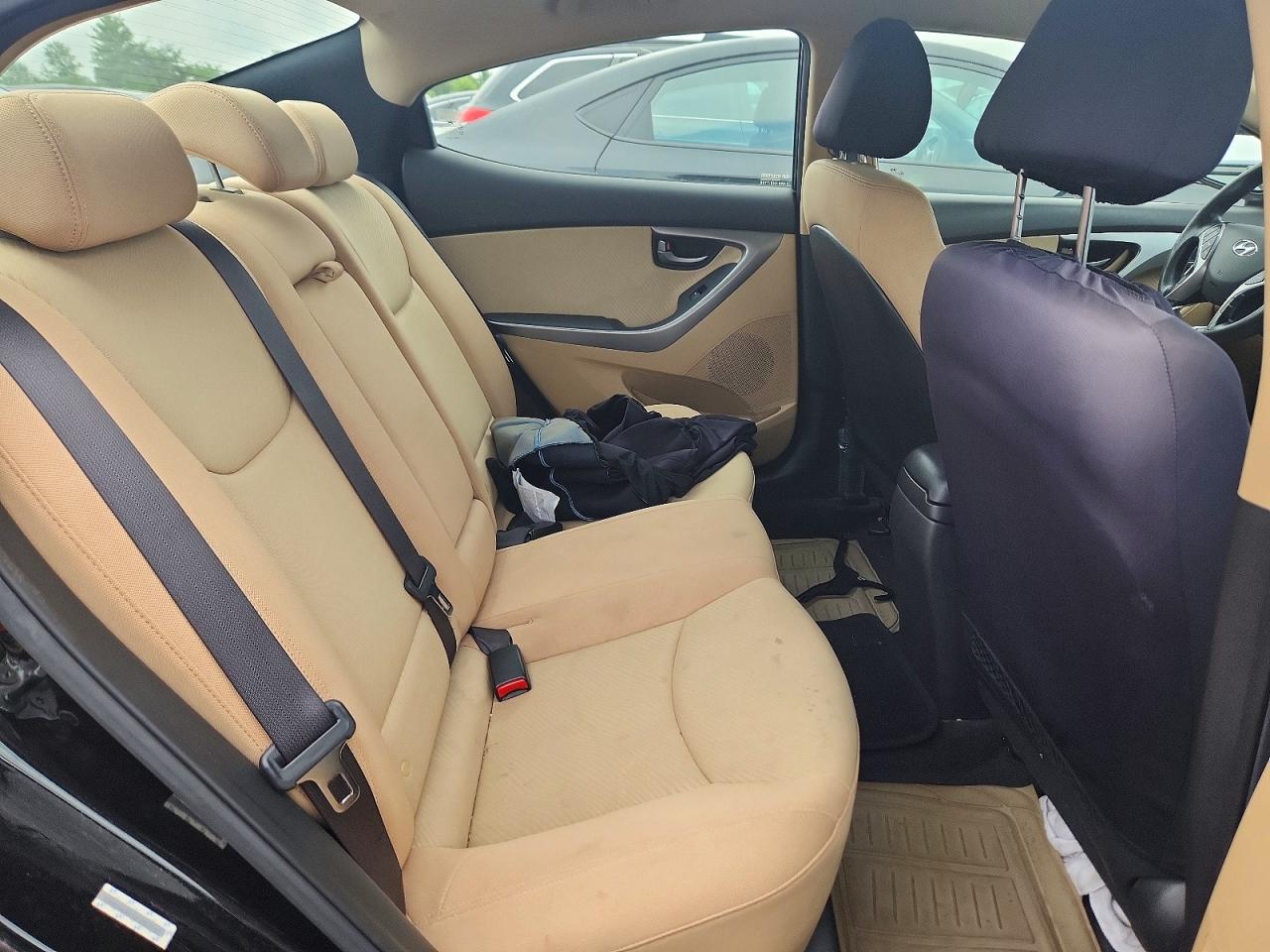 2013 Hyundai Elantra Gls Black vin: KMHDH4AE1DU867767