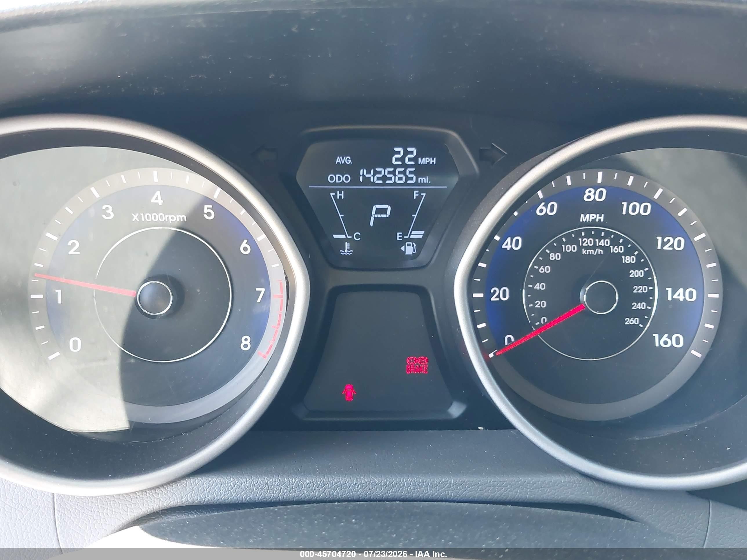 2013 Hyundai Elantra Gls Silver vin: KMHDH4AE1DU884388