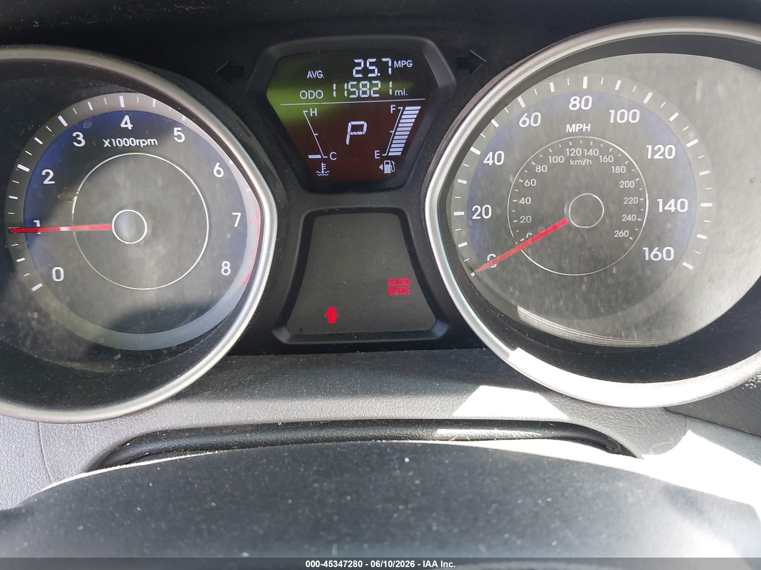 2013 Hyundai Elantra Gls Red vin: KMHDH4AE1DU948008
