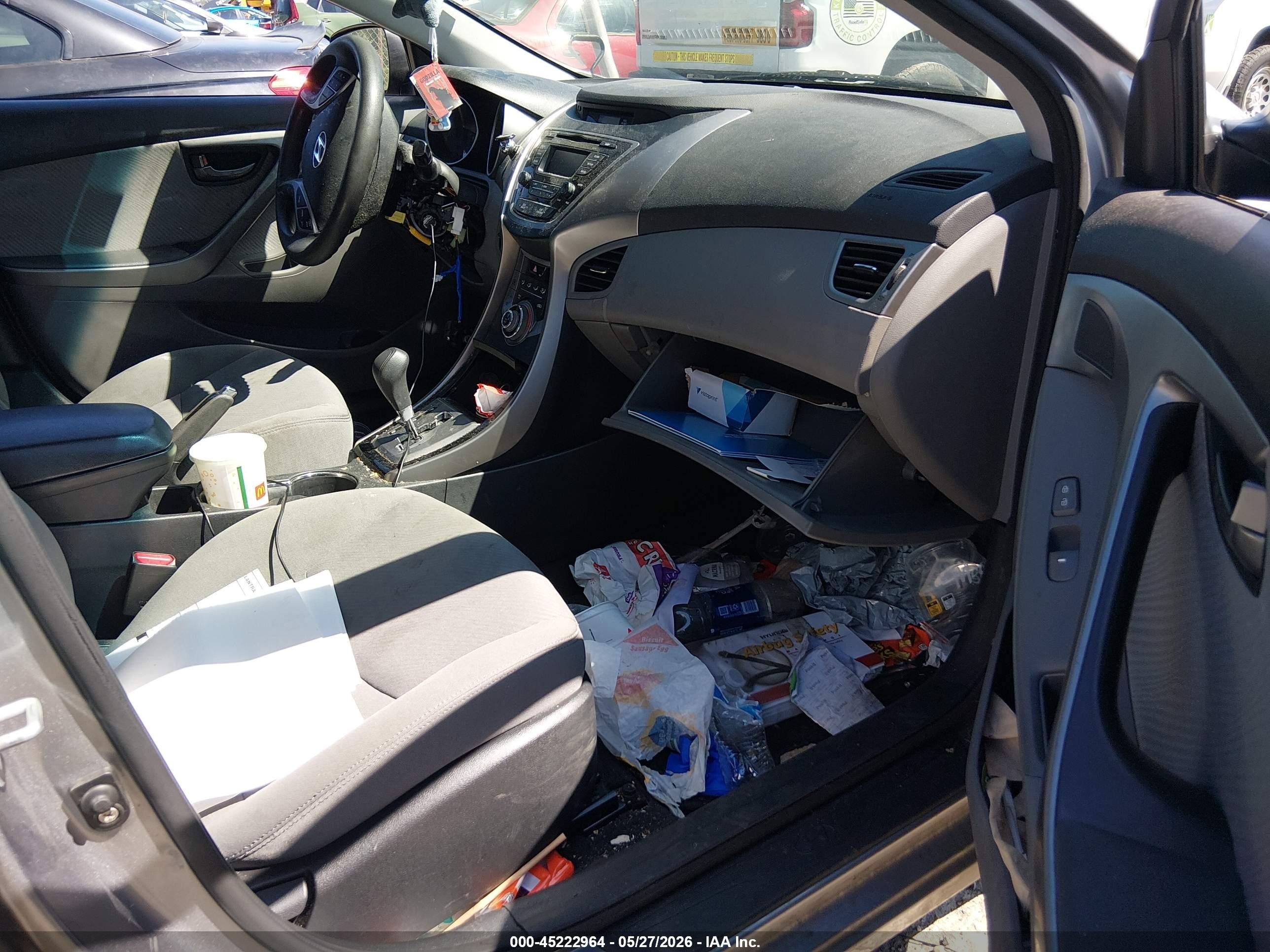 2013 Hyundai Elantra Gls Серебряный vin: KMHDH4AE1DU951197