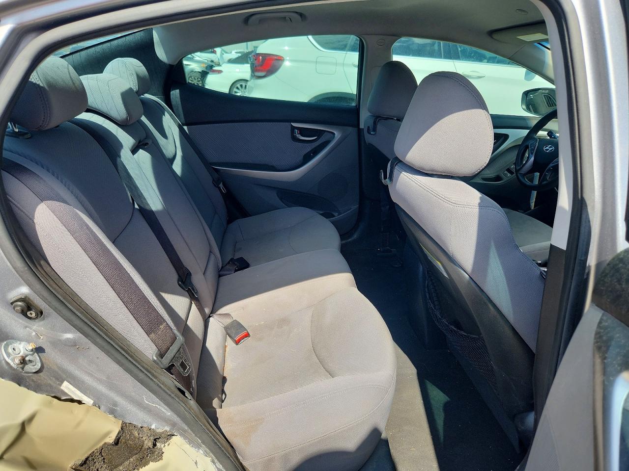 2013 Hyundai Elantra Gls Gray vin: KMHDH4AE1DU953600
