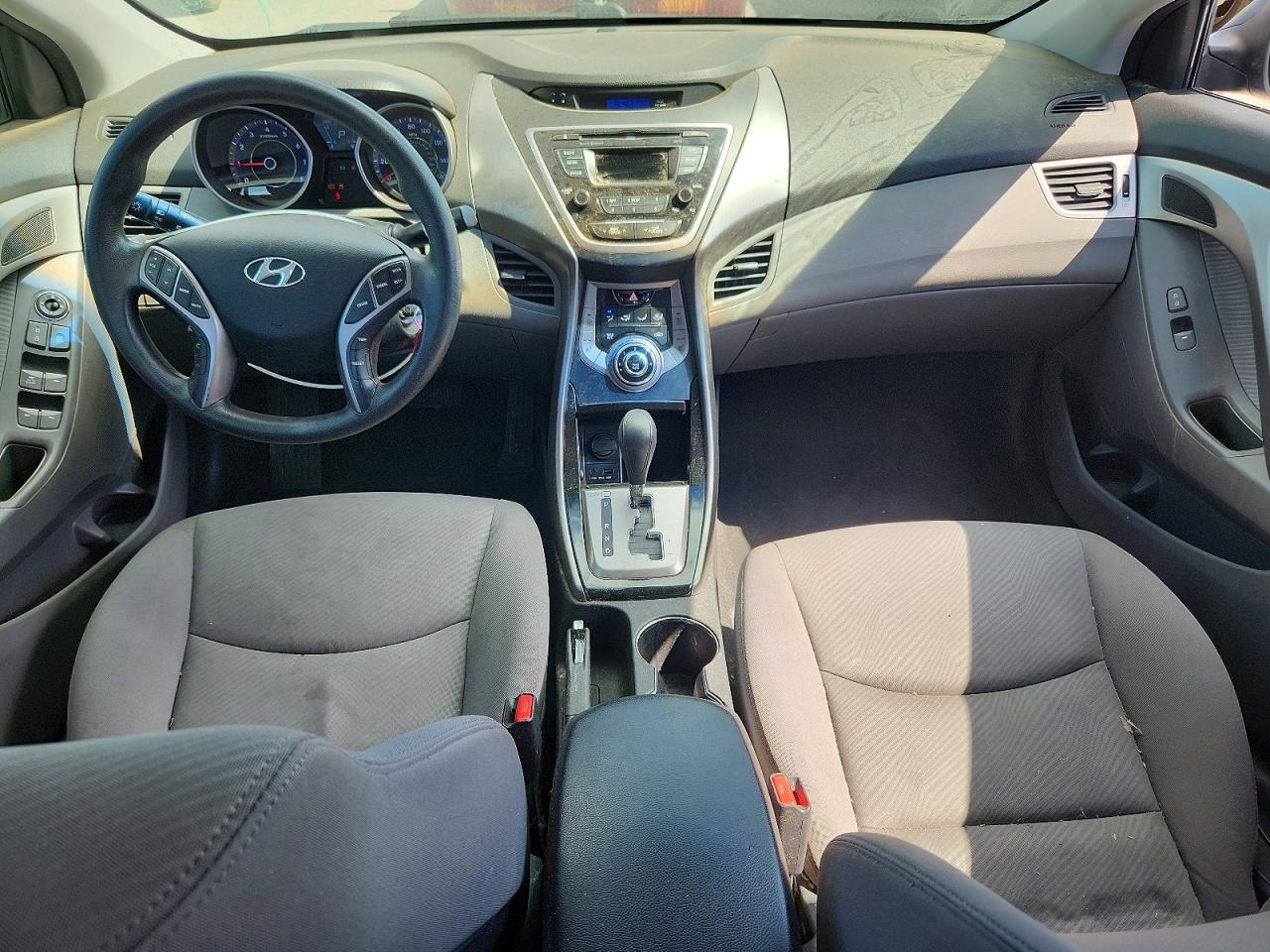 2013 Hyundai Elantra Gls Gray vin: KMHDH4AE1DU953600