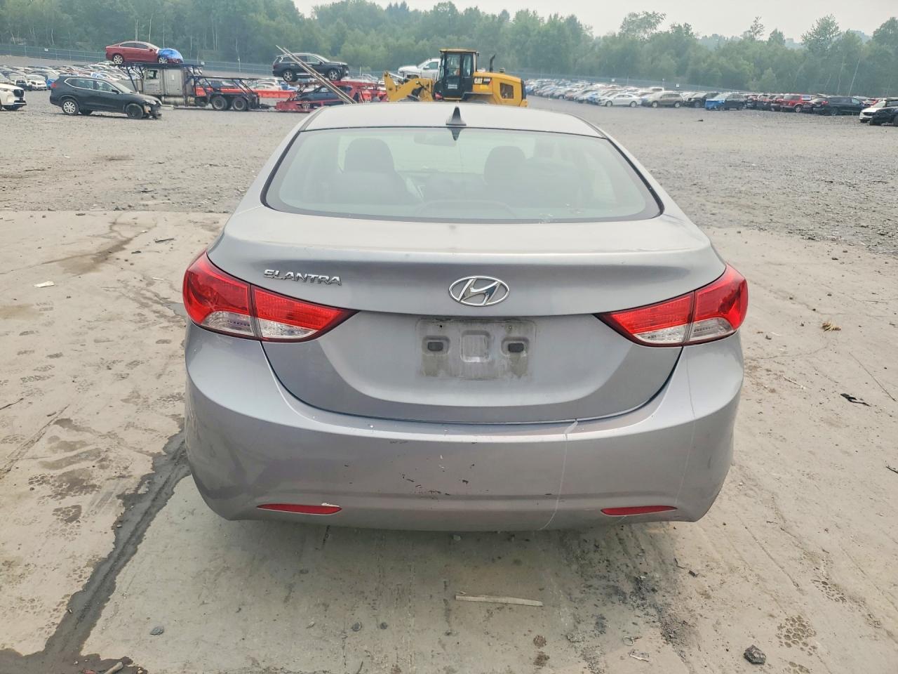 2013 Hyundai Elantra Gls Silver vin: KMHDH4AE1DU978397