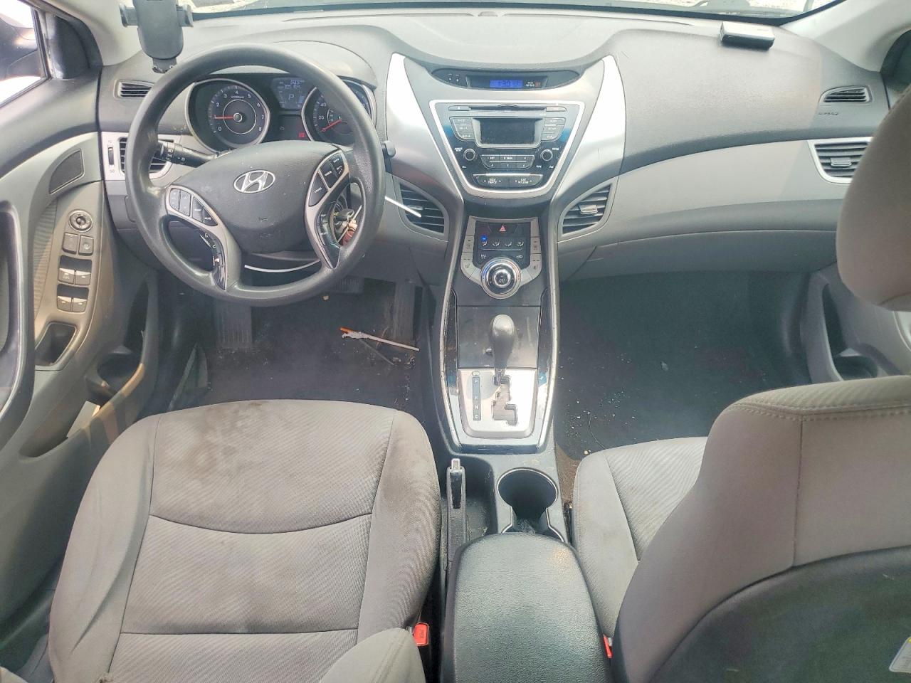 2013 Hyundai Elantra Gls Silver vin: KMHDH4AE1DU978397