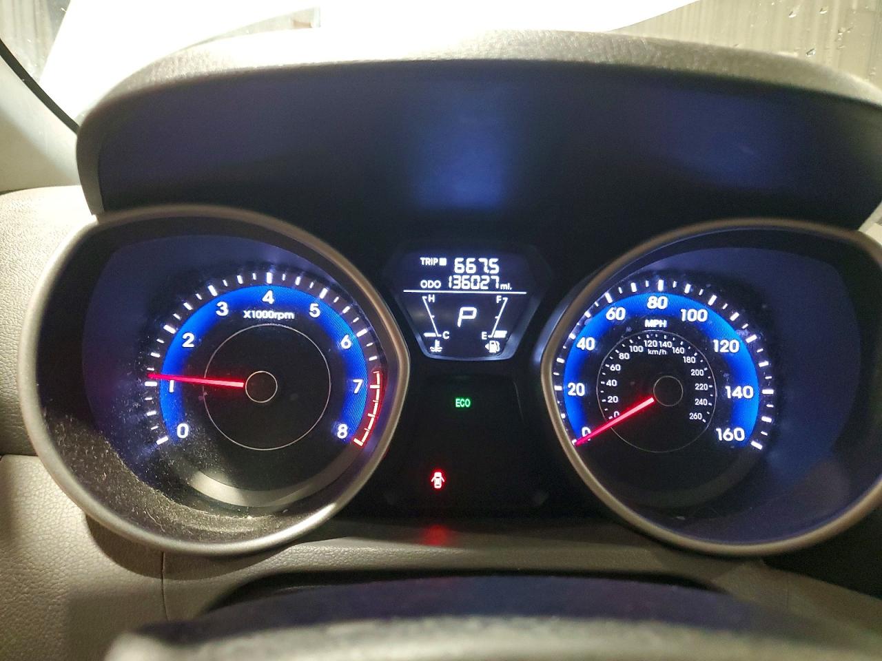 2013 Hyundai Elantra Gls Серебряный vin: KMHDH4AE1DU988346