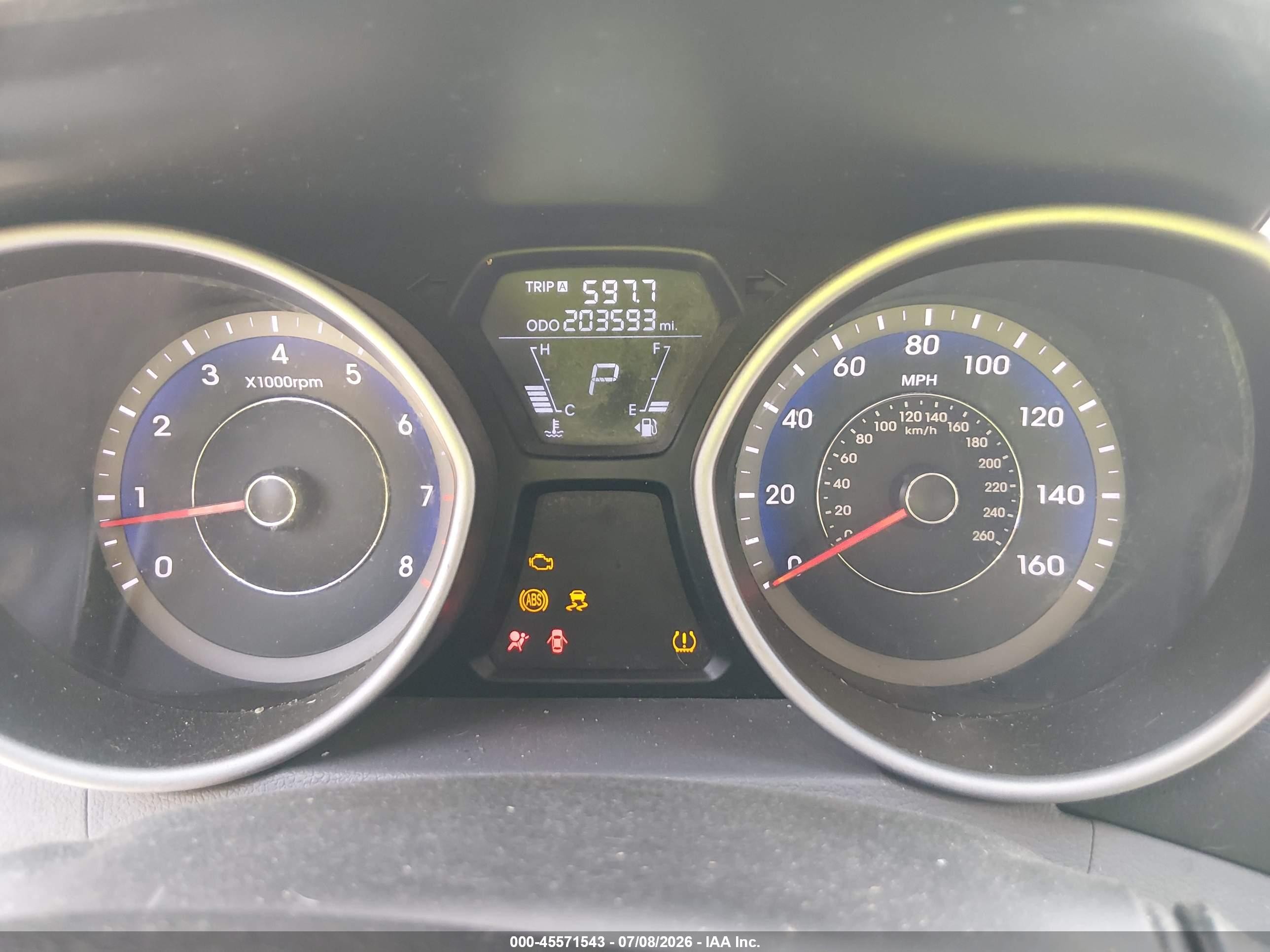 2013 Hyundai Elantra Gls Silver vin: KMHDH4AE1DU991134