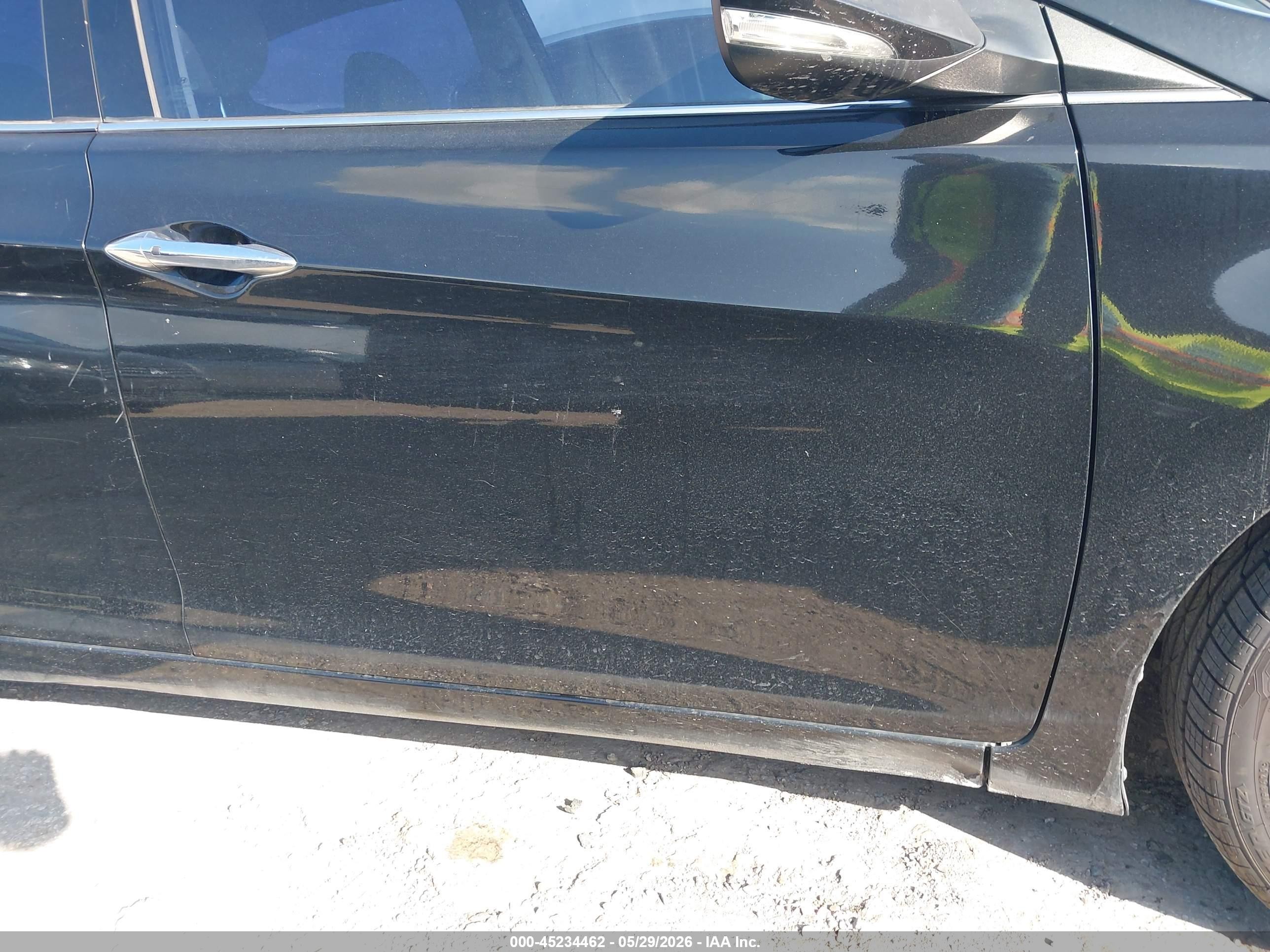 2014 Hyundai Elantra Limited Black vin: KMHDH4AE1EU034648