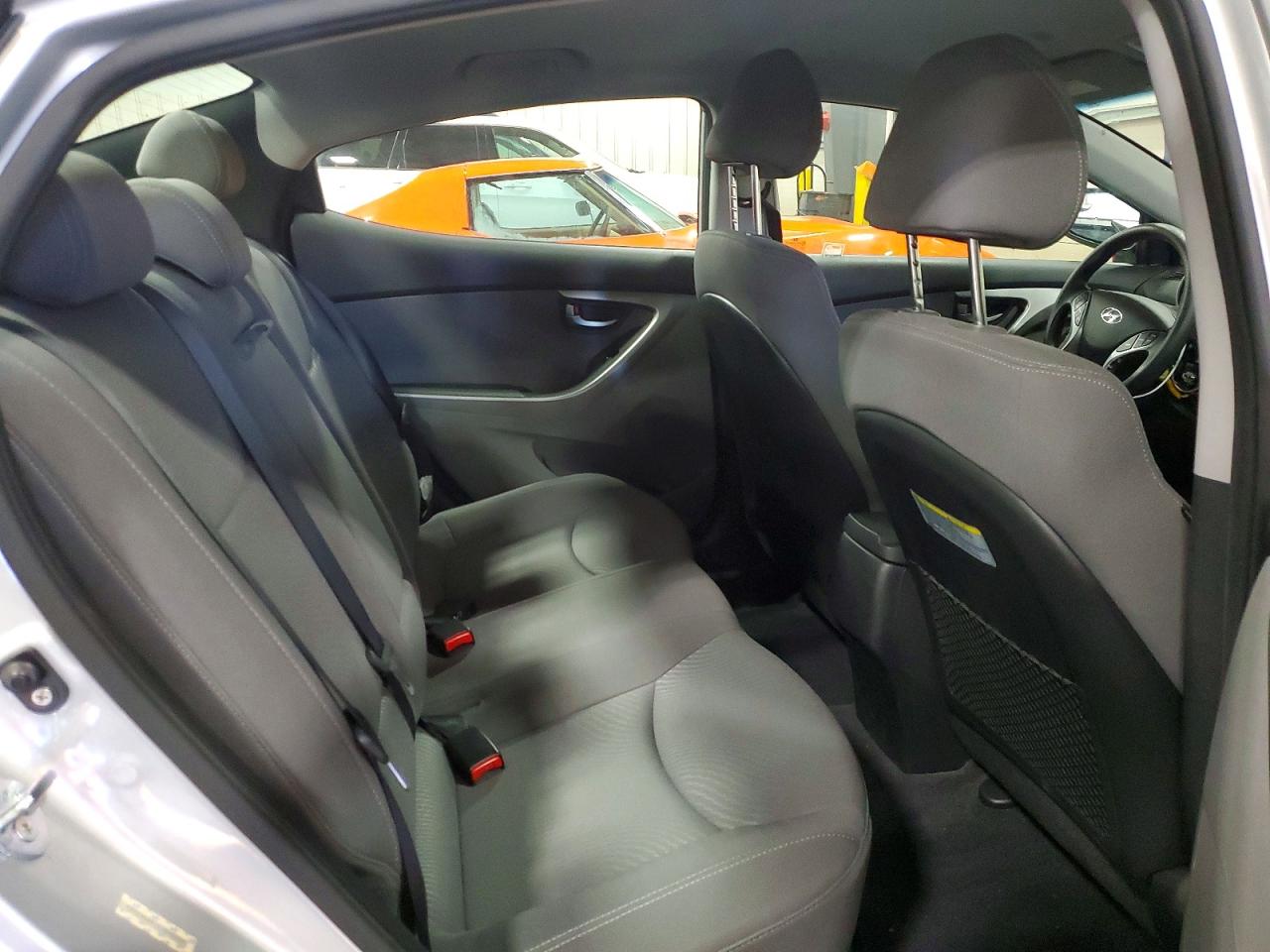 2014 Hyundai Elantra Se Silver vin: KMHDH4AE1EU040269