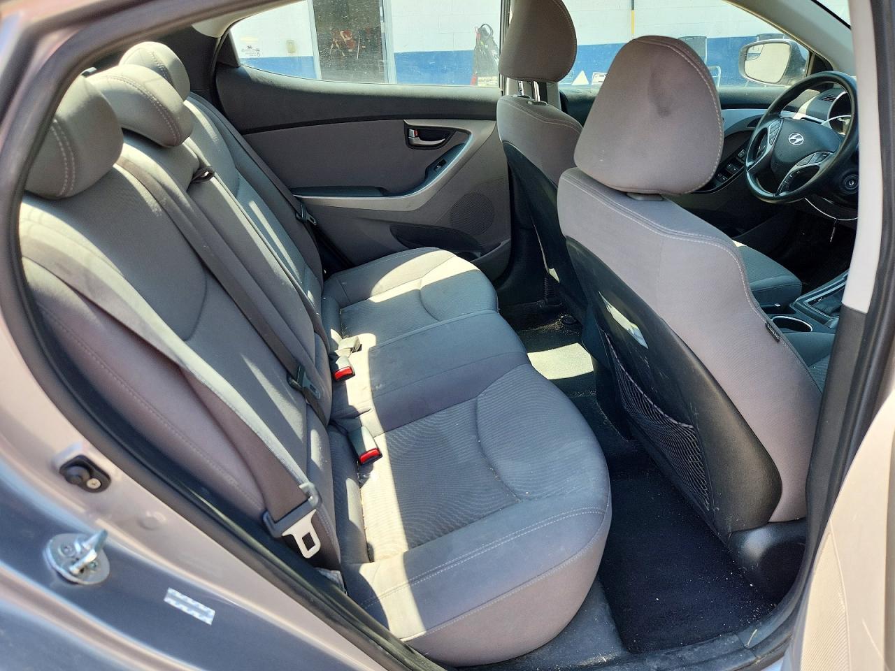 2014 Hyundai Elantra Se Silver vin: KMHDH4AE1EU053250