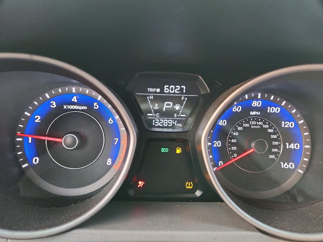 2014 Hyundai Elantra Se Silver vin: KMHDH4AE1EU068105