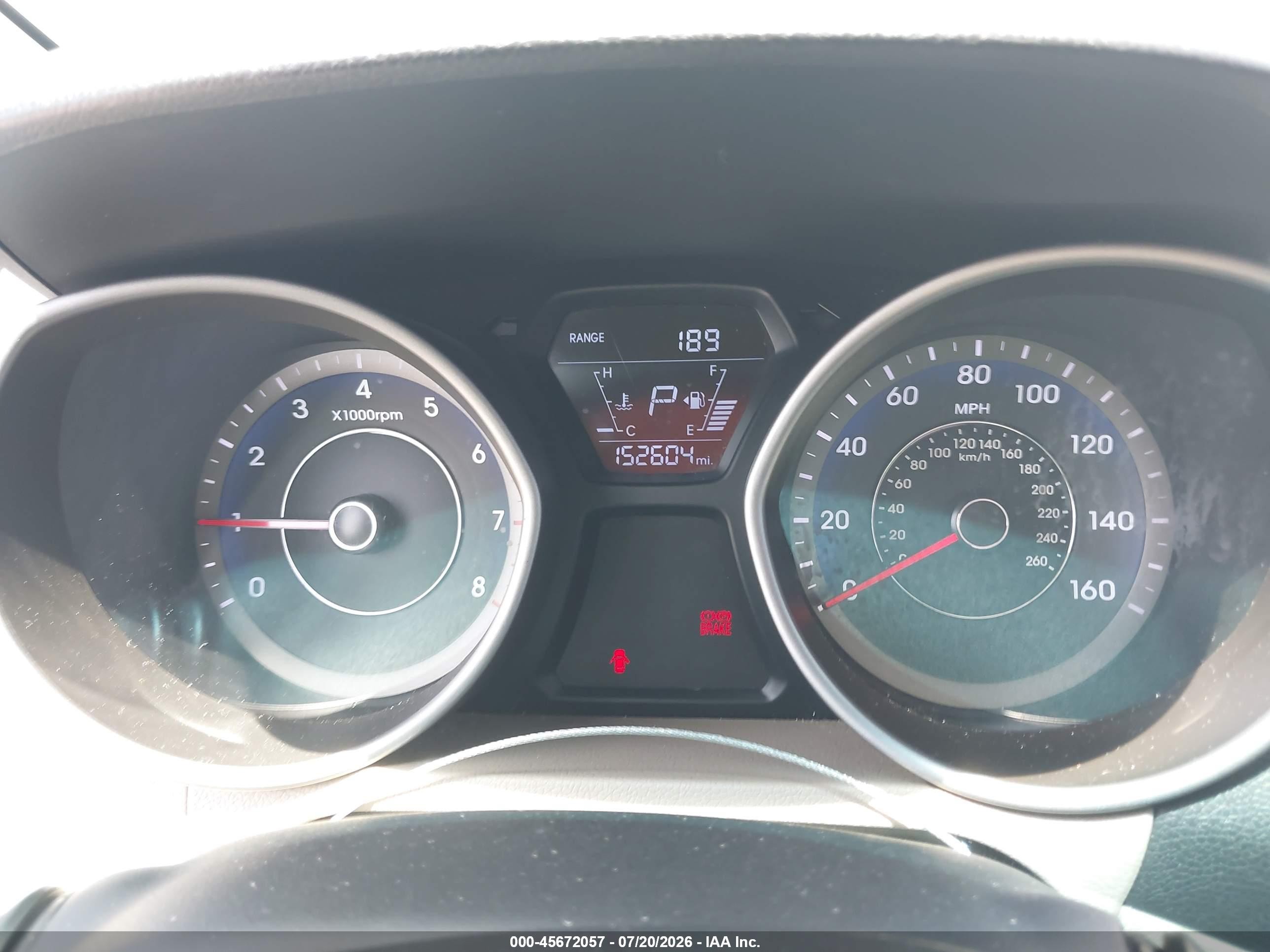 2014 Hyundai Elantra Se Black vin: KMHDH4AE1EU088838