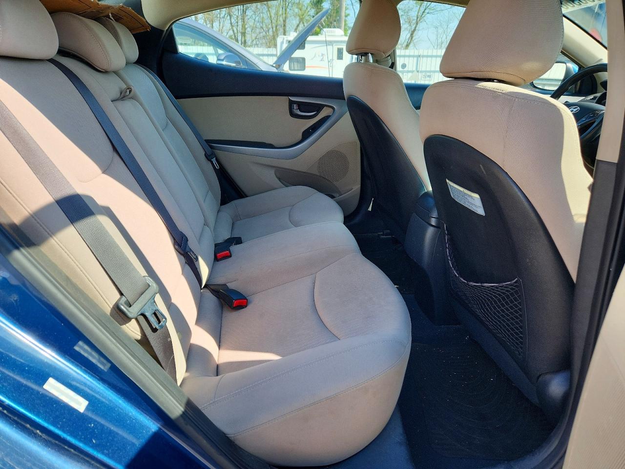 2014 Hyundai Elantra Se Blue vin: KMHDH4AE1EU133907