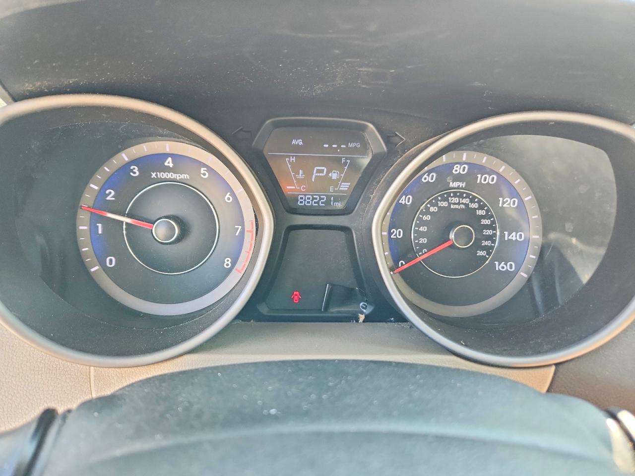 2014 Hyundai Elantra Se Blue vin: KMHDH4AE1EU133907