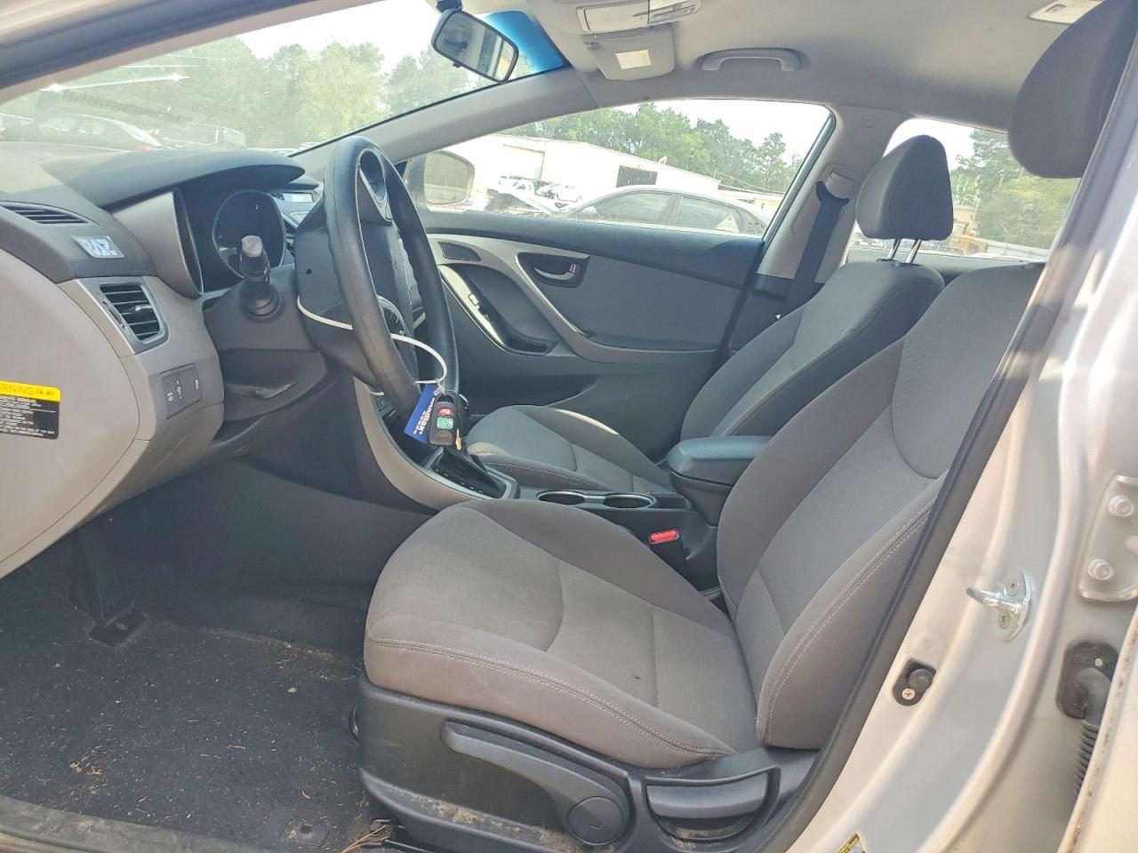 2014 Hyundai Elantra Se Серебряный vin: KMHDH4AE1EU147838