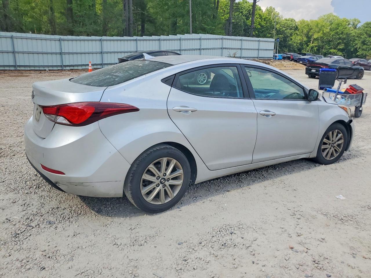 2014 Hyundai Elantra Se Серебряный vin: KMHDH4AE1EU147838