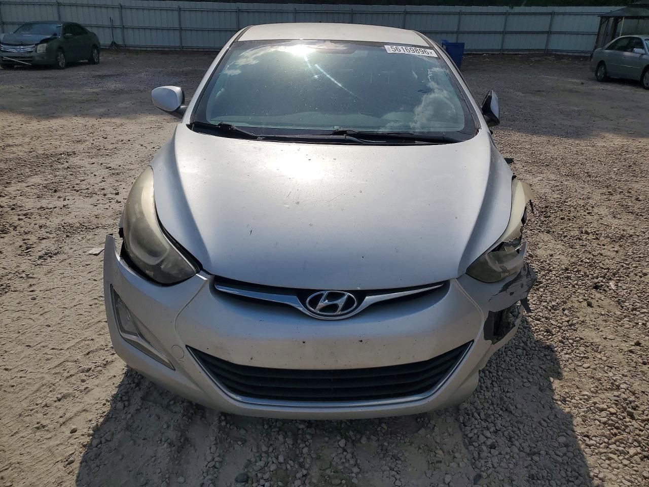 2014 Hyundai Elantra Se Серебряный vin: KMHDH4AE1EU147838