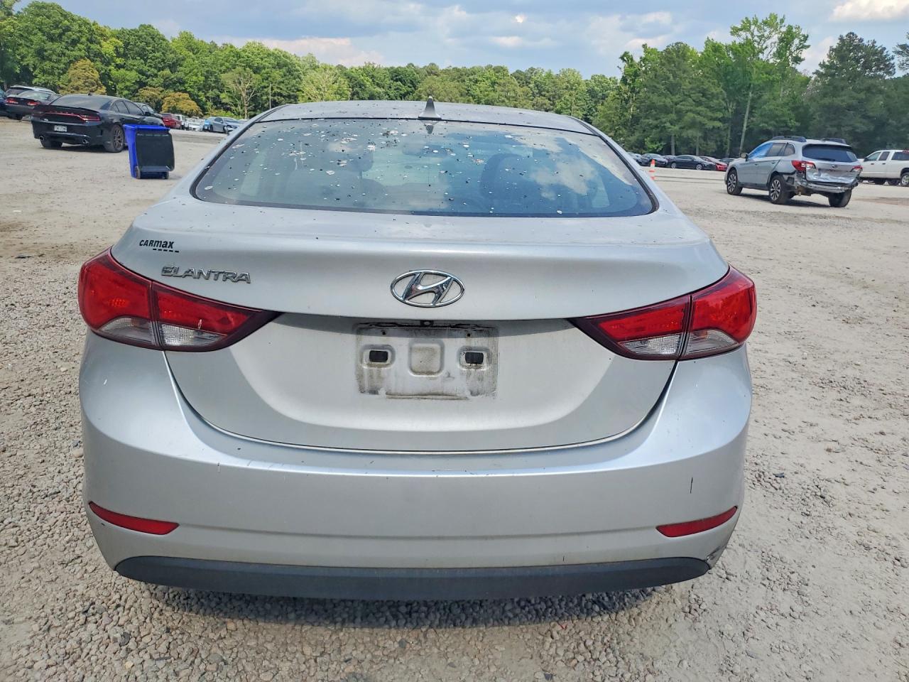 2014 Hyundai Elantra Se Серебряный vin: KMHDH4AE1EU147838