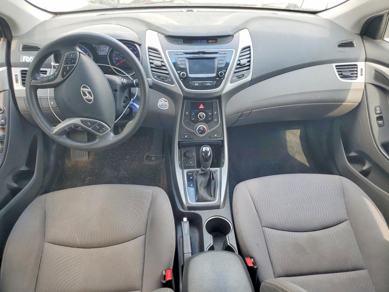 2014 Hyundai Elantra Se Серебряный vin: KMHDH4AE1EU147838