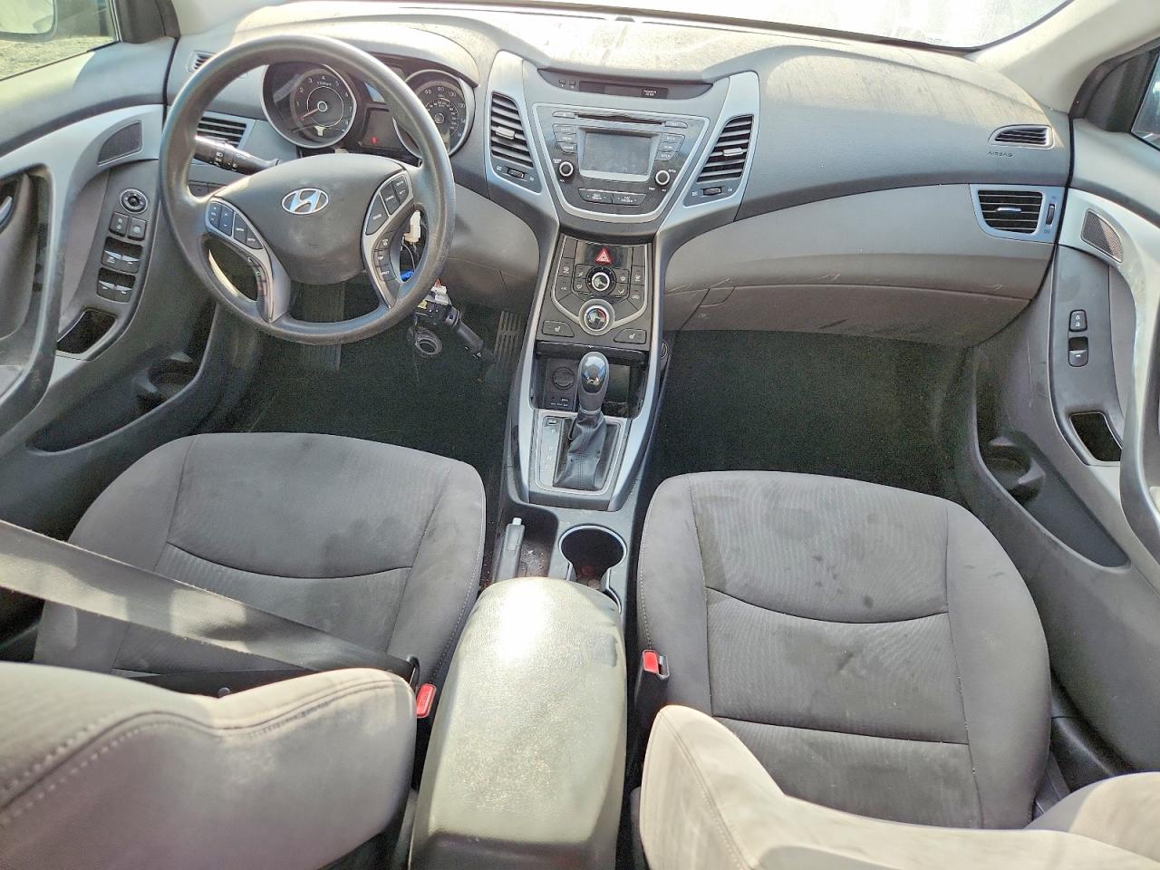 2014 Hyundai Elantra Se Blue vin: KMHDH4AE1EU158094