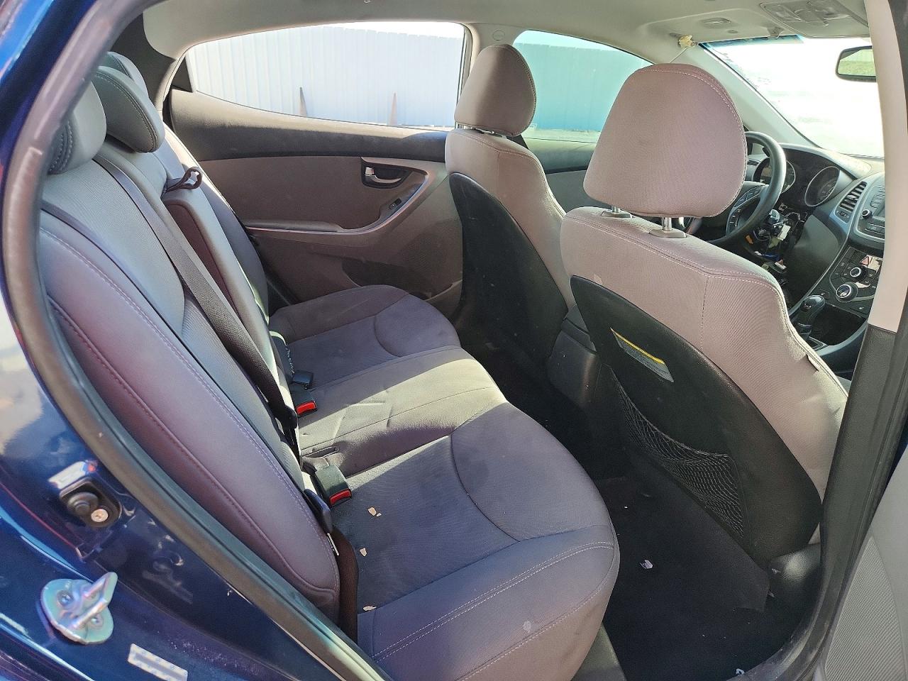 2014 Hyundai Elantra Se Blue vin: KMHDH4AE1EU158094