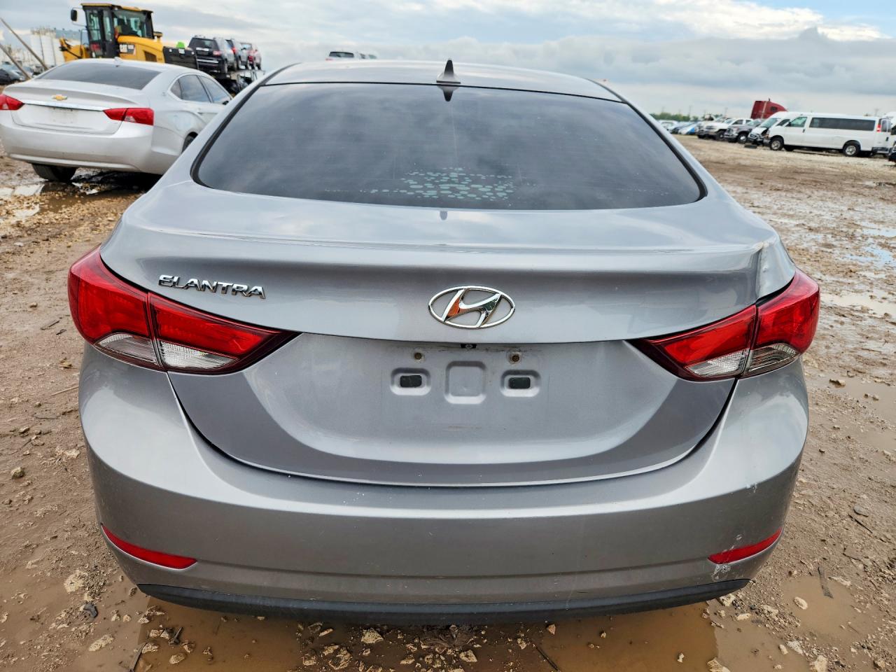 2014 Hyundai Elantra Se White vin: KMHDH4AE1EU166180