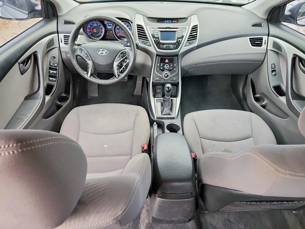2014 Hyundai Elantra Se White vin: KMHDH4AE1EU166180