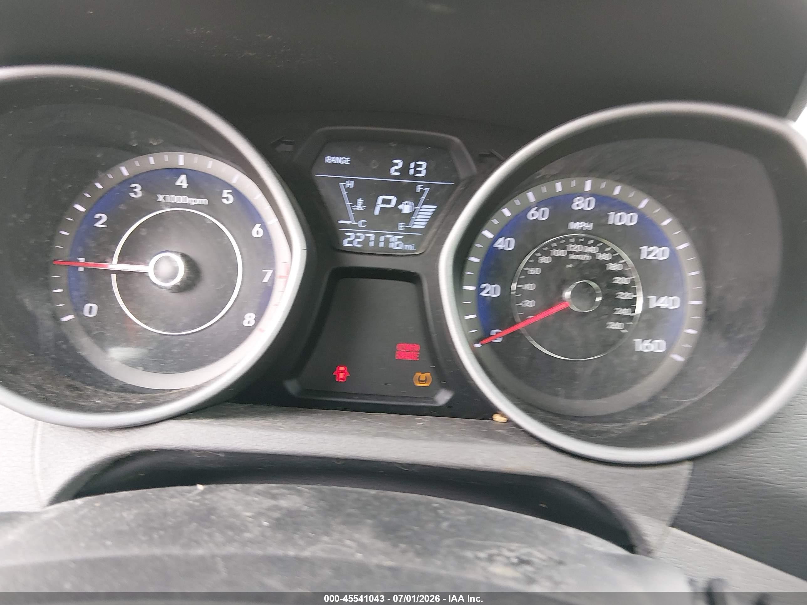 2014 Hyundai Elantra Se Silver vin: KMHDH4AE1EU206936