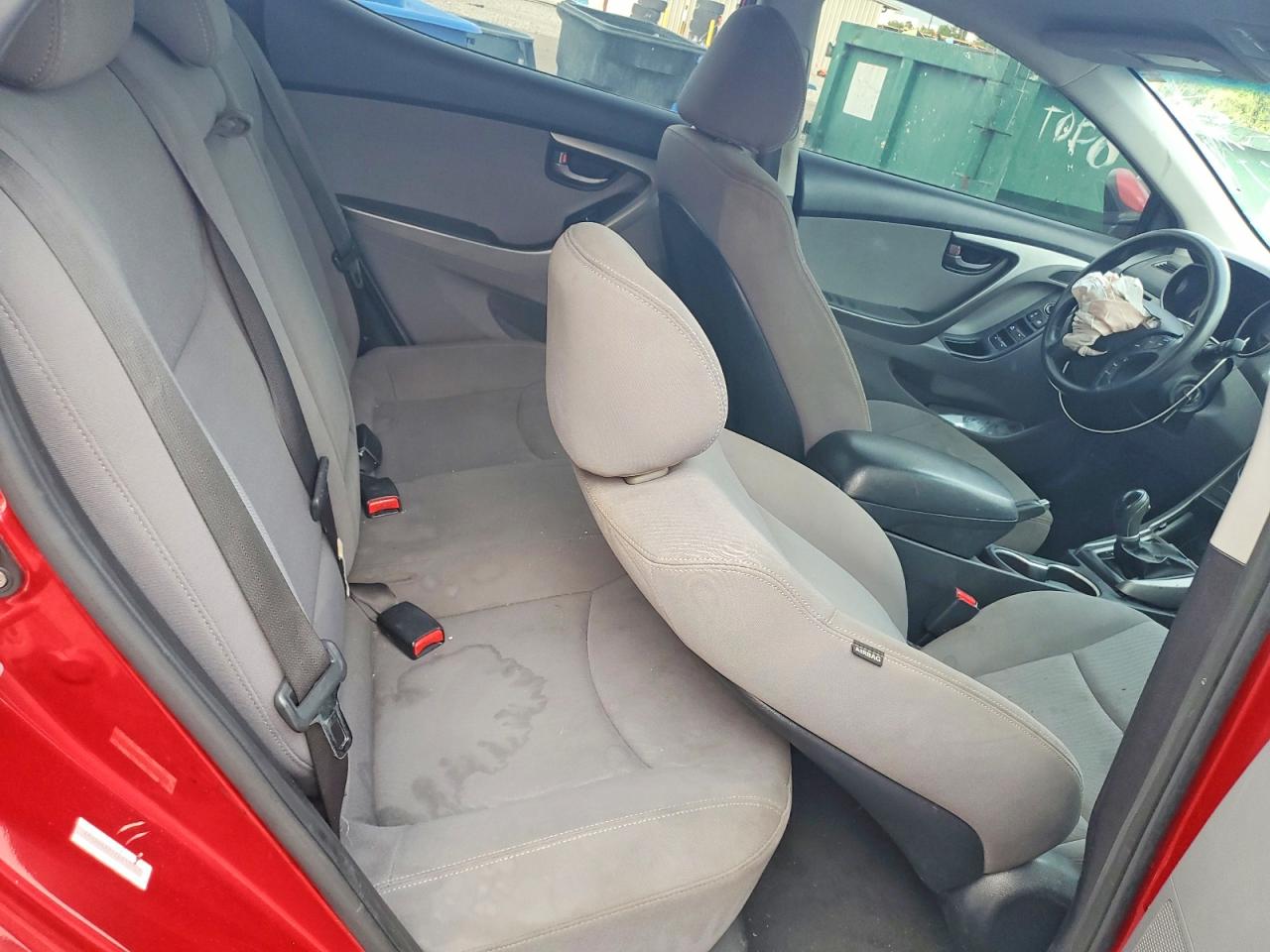 2014 Hyundai Elantra Se Red vin: KMHDH4AE1EU210081