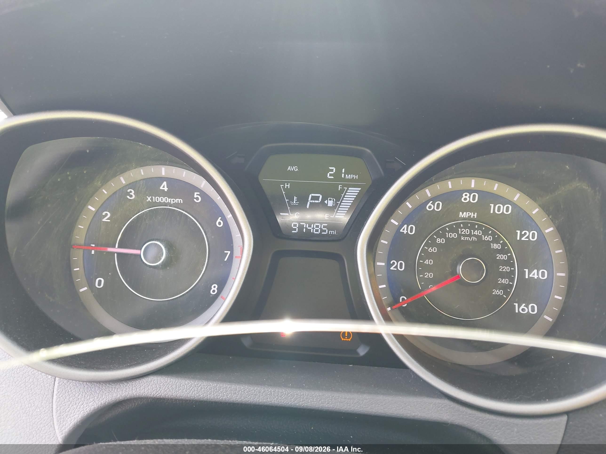 2015 Hyundai Elantra Se Silver vin: KMHDH4AE1FU225794