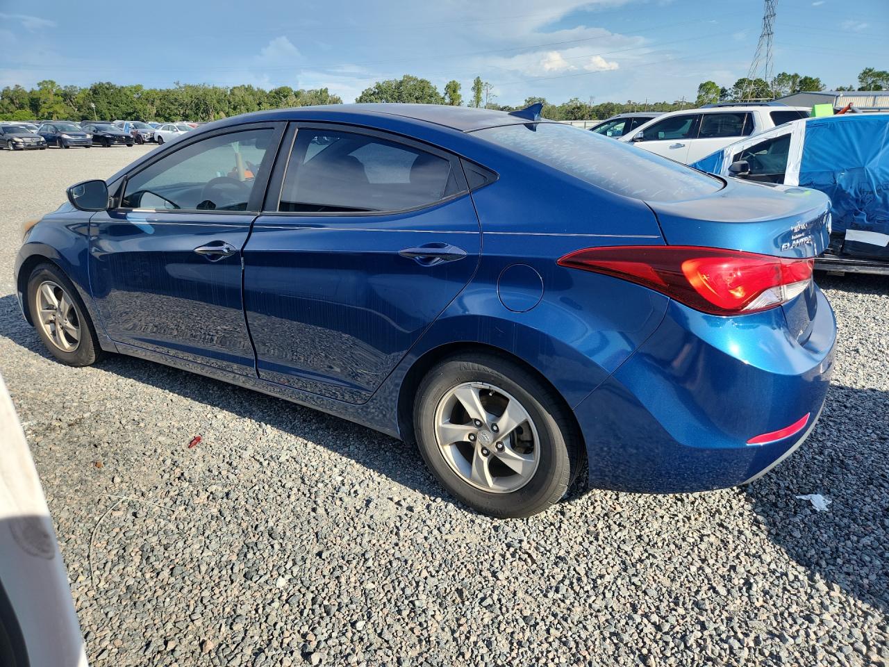 2015 Hyundai Elantra Se Blue vin: KMHDH4AE1FU252753