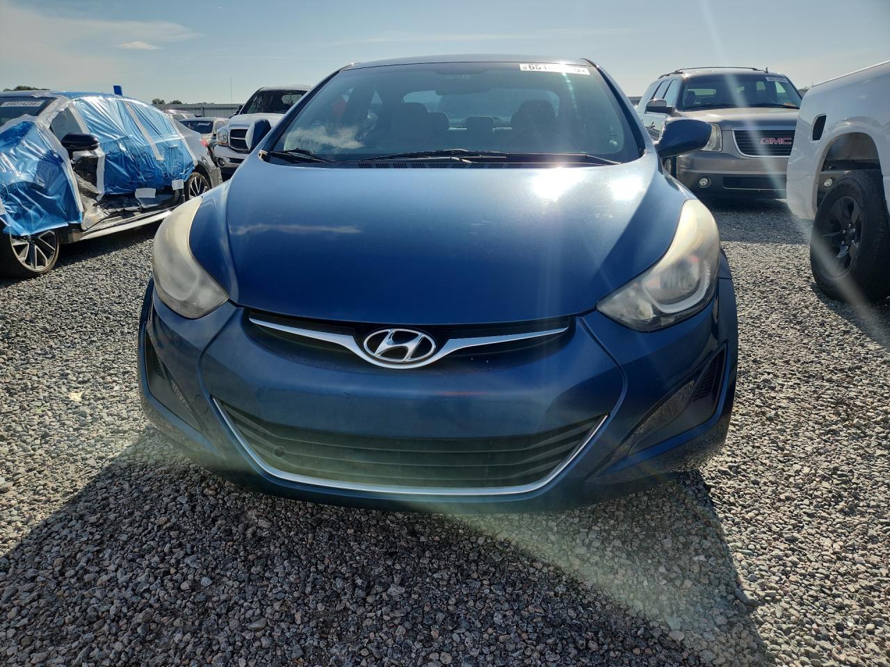 2015 Hyundai Elantra Se Blue vin: KMHDH4AE1FU252753