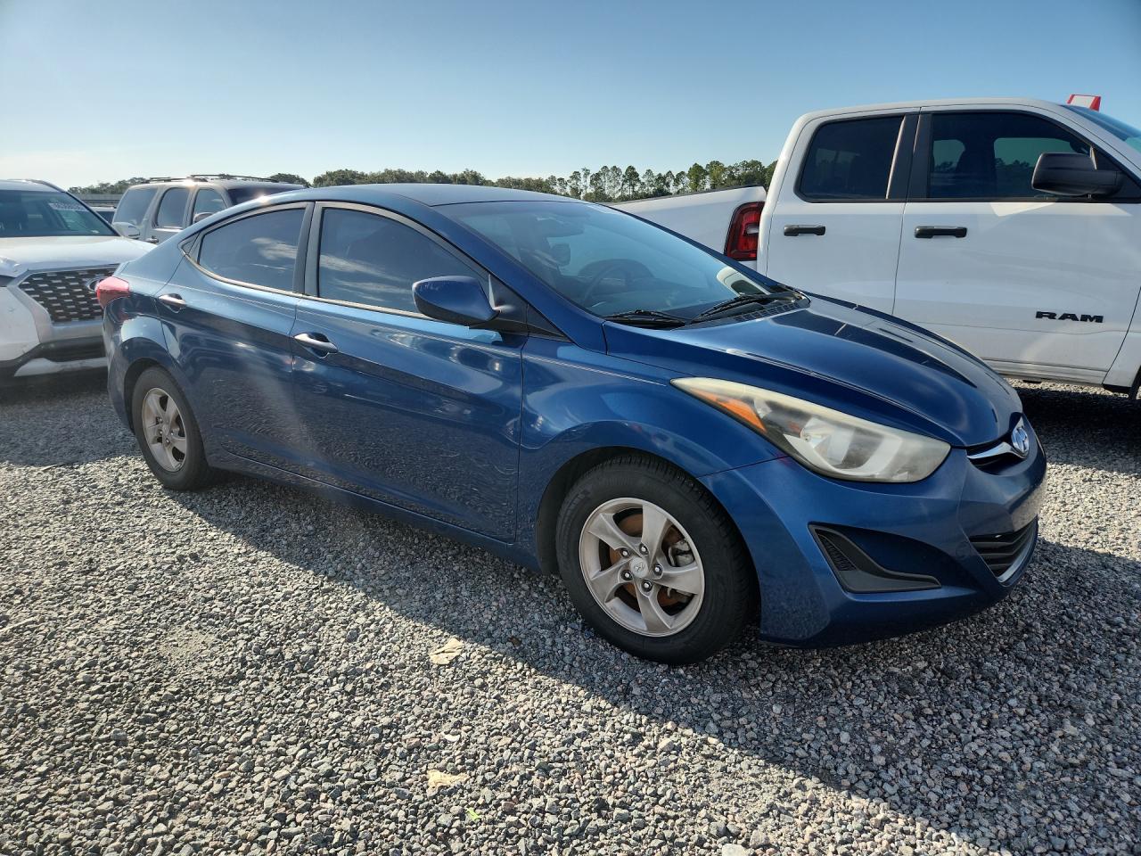 2015 Hyundai Elantra Se Blue vin: KMHDH4AE1FU252753