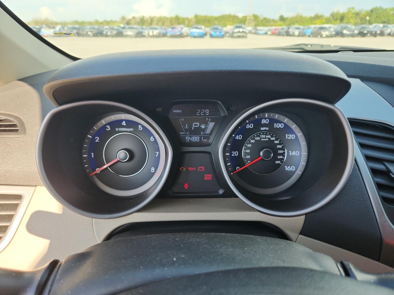 2015 Hyundai Elantra Se Blue vin: KMHDH4AE1FU252753