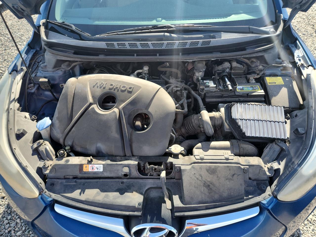 2015 Hyundai Elantra Se Blue vin: KMHDH4AE1FU252753