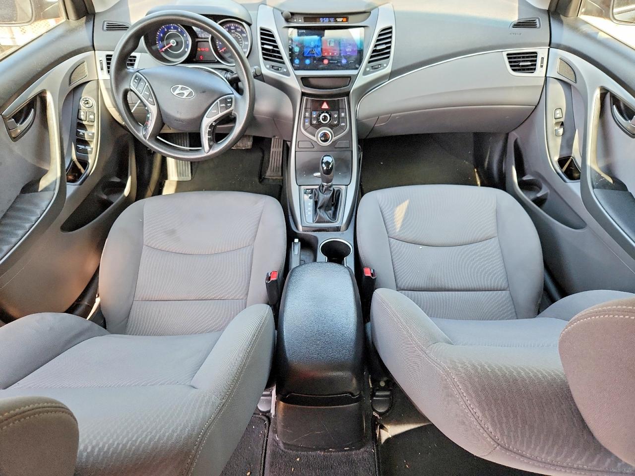 2015 Hyundai Elantra Se Black vin: KMHDH4AE1FU278902