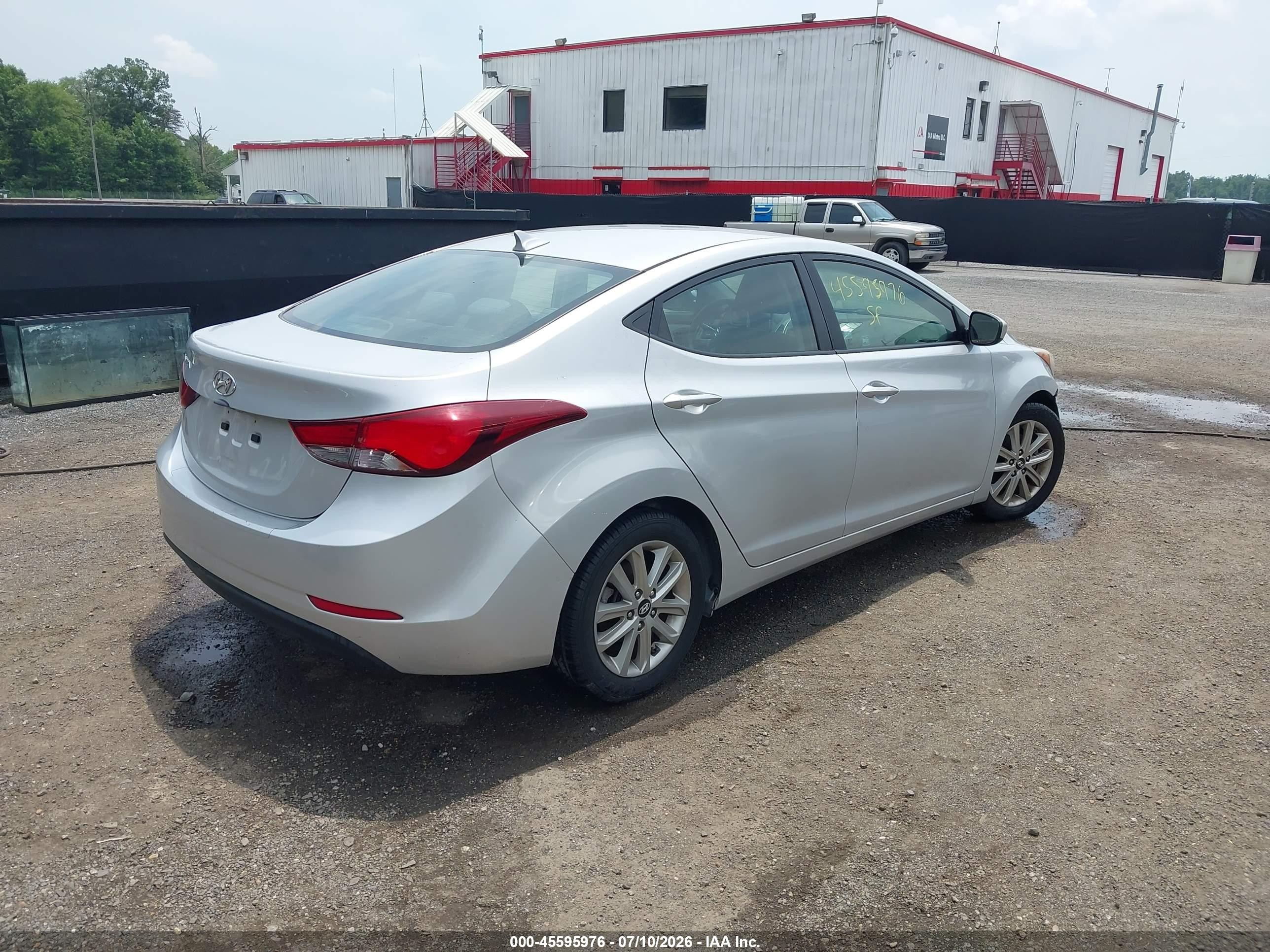 2015 Hyundai Elantra Se (ulsan Plant) Silver vin: KMHDH4AE1FU299538
