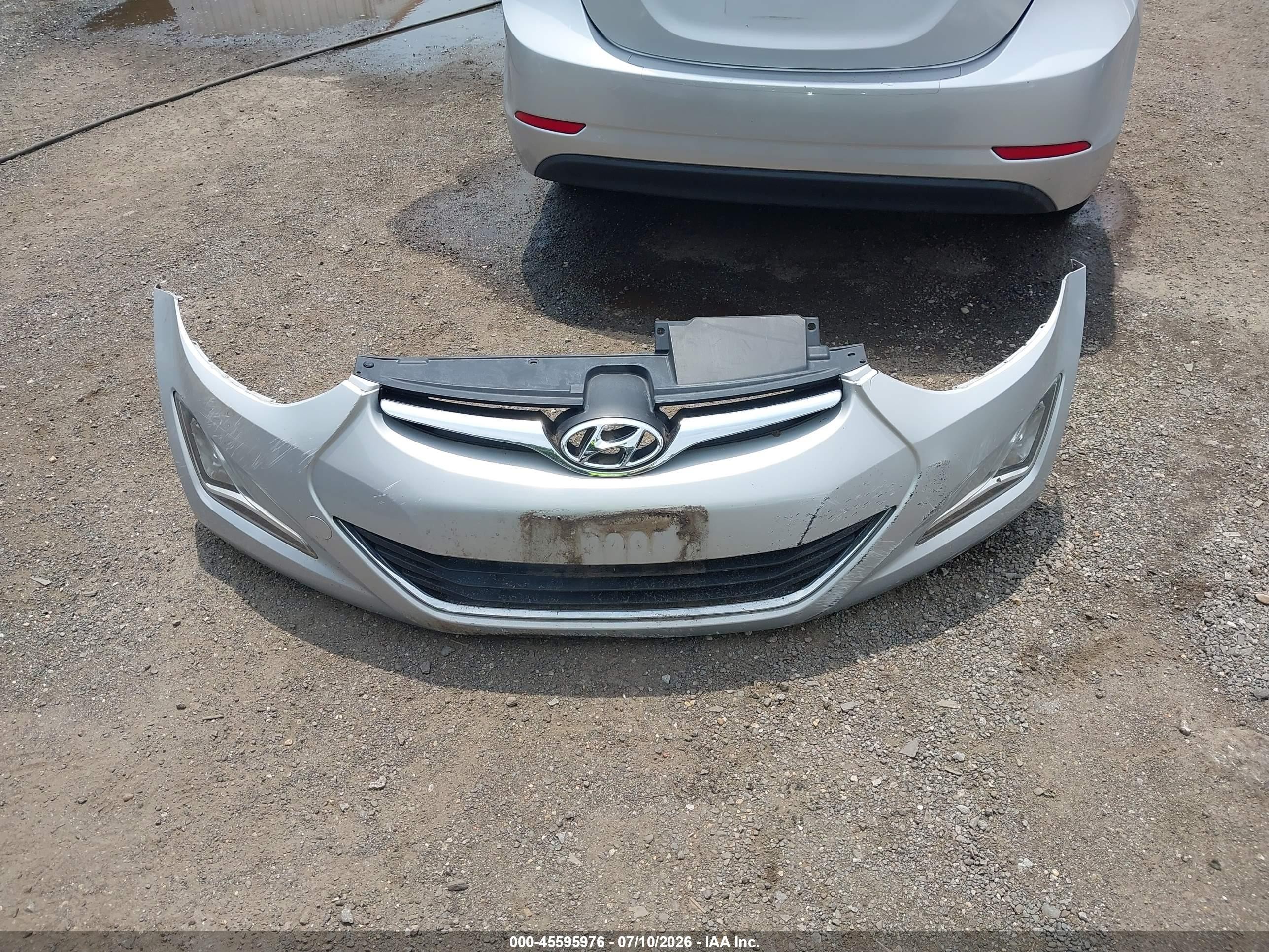 2015 Hyundai Elantra Se (ulsan Plant) Silver vin: KMHDH4AE1FU299538