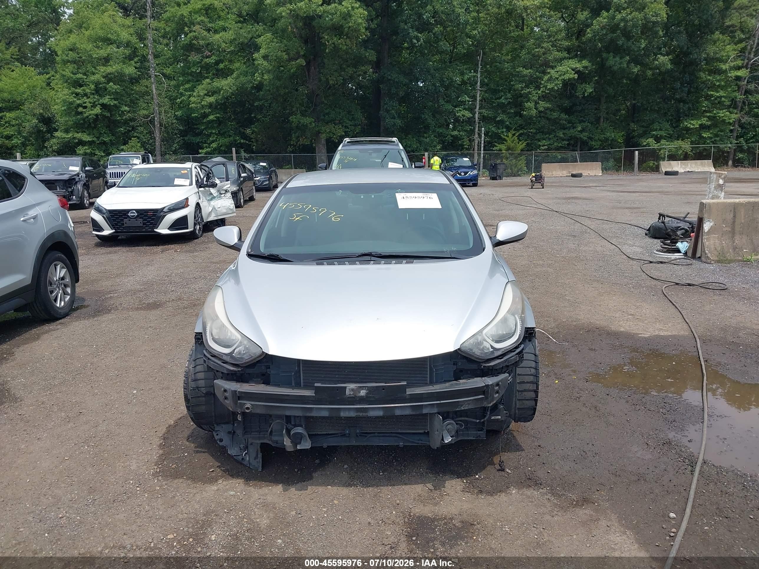 2015 Hyundai Elantra Se (ulsan Plant) Silver vin: KMHDH4AE1FU299538