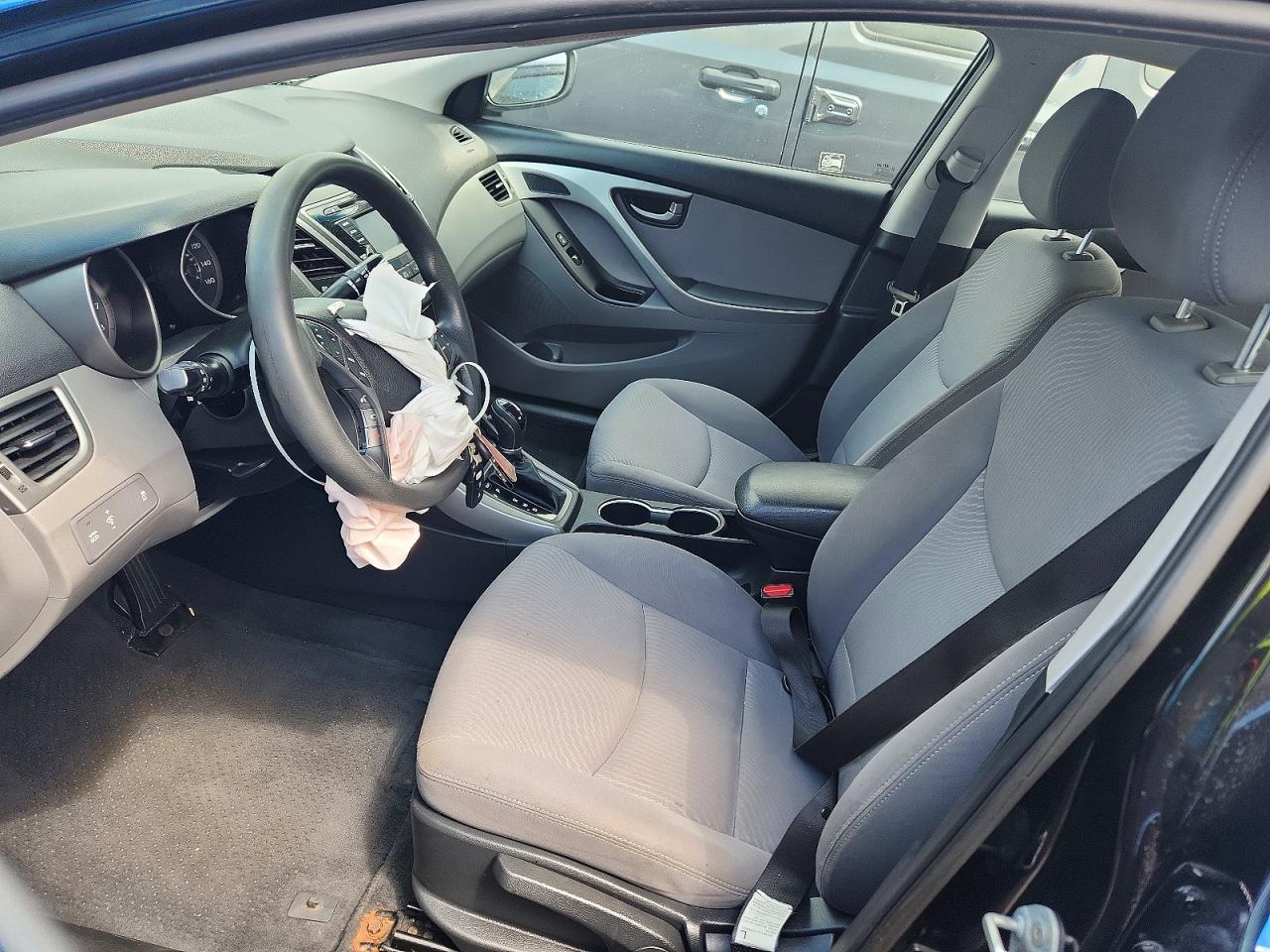 2015 Hyundai Elantra Se Black vin: KMHDH4AE1FU302907