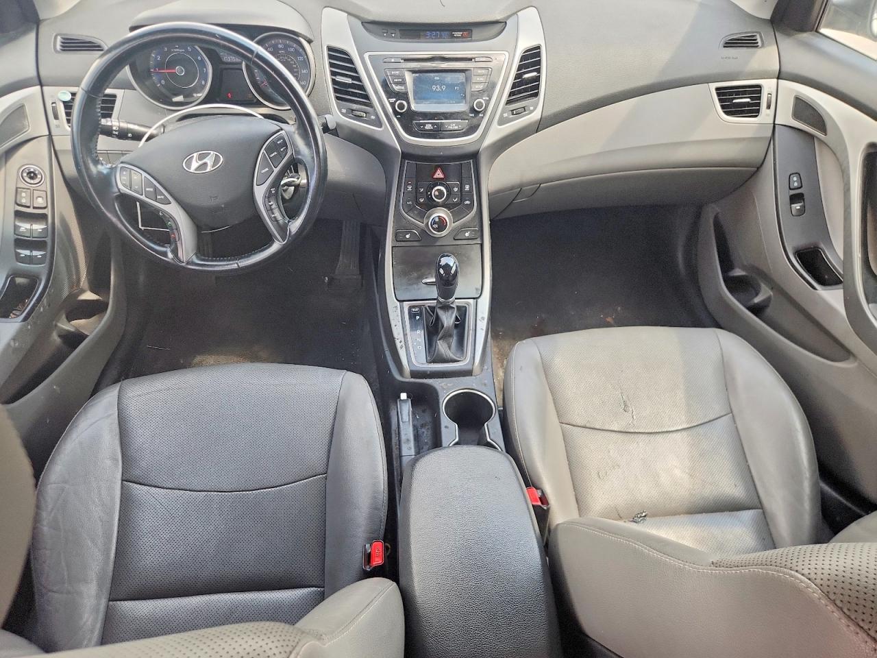 2015 Hyundai Elantra Limited Silver vin: KMHDH4AE1FU326883