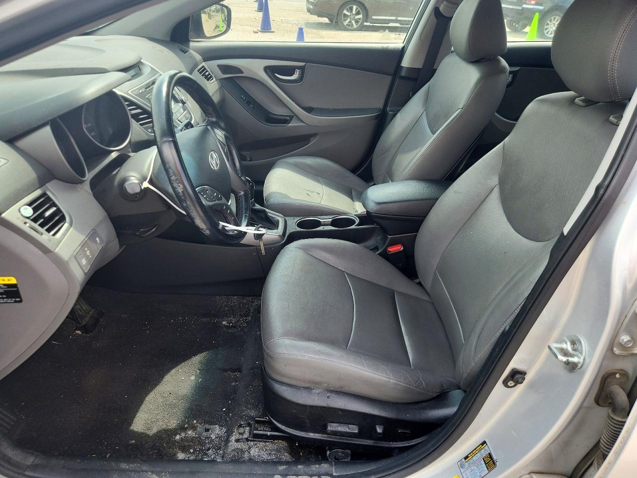 2015 Hyundai Elantra Limited Silver vin: KMHDH4AE1FU326883