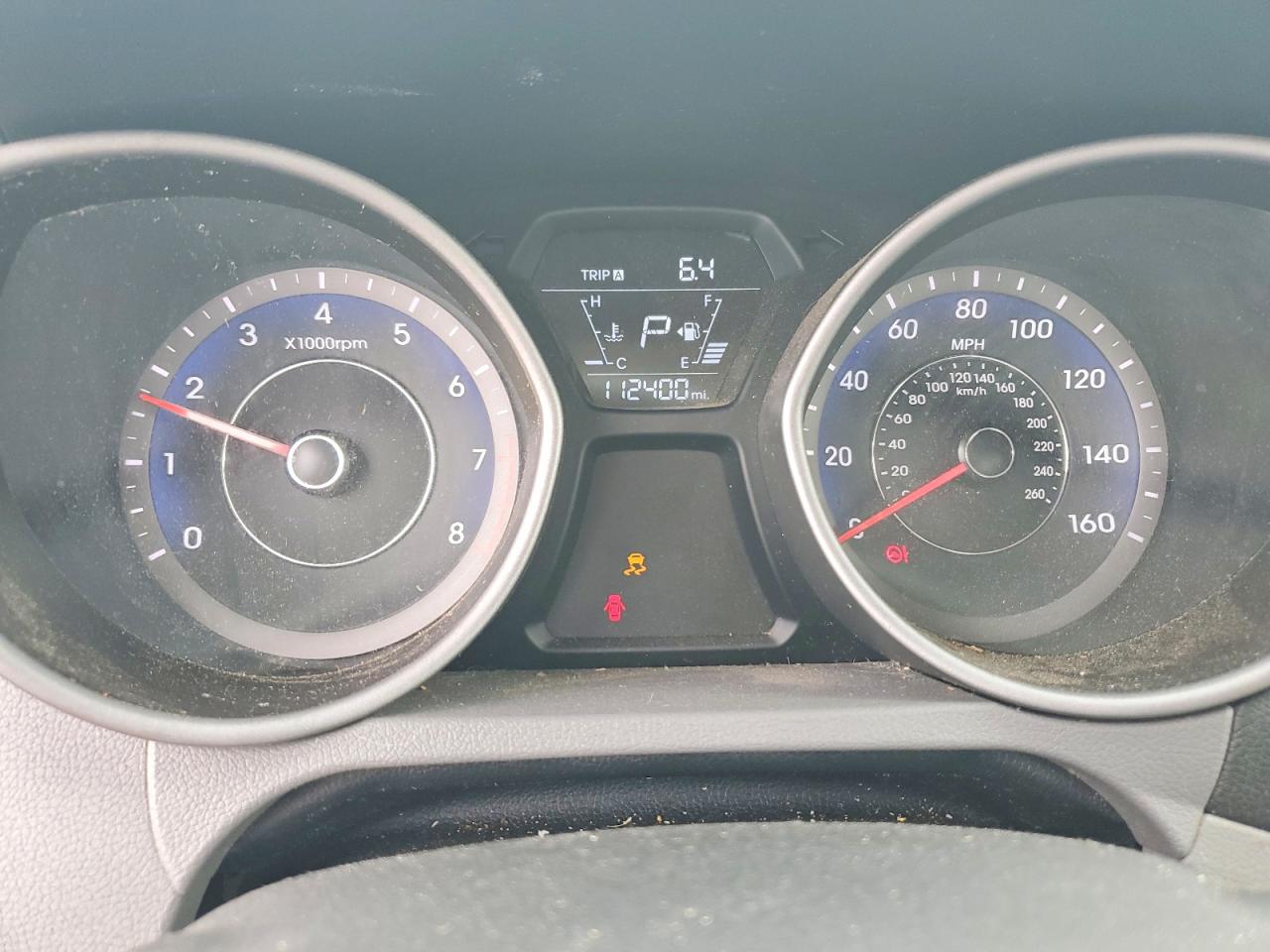 2015 Hyundai Elantra Se Gray vin: KMHDH4AE1FU330089