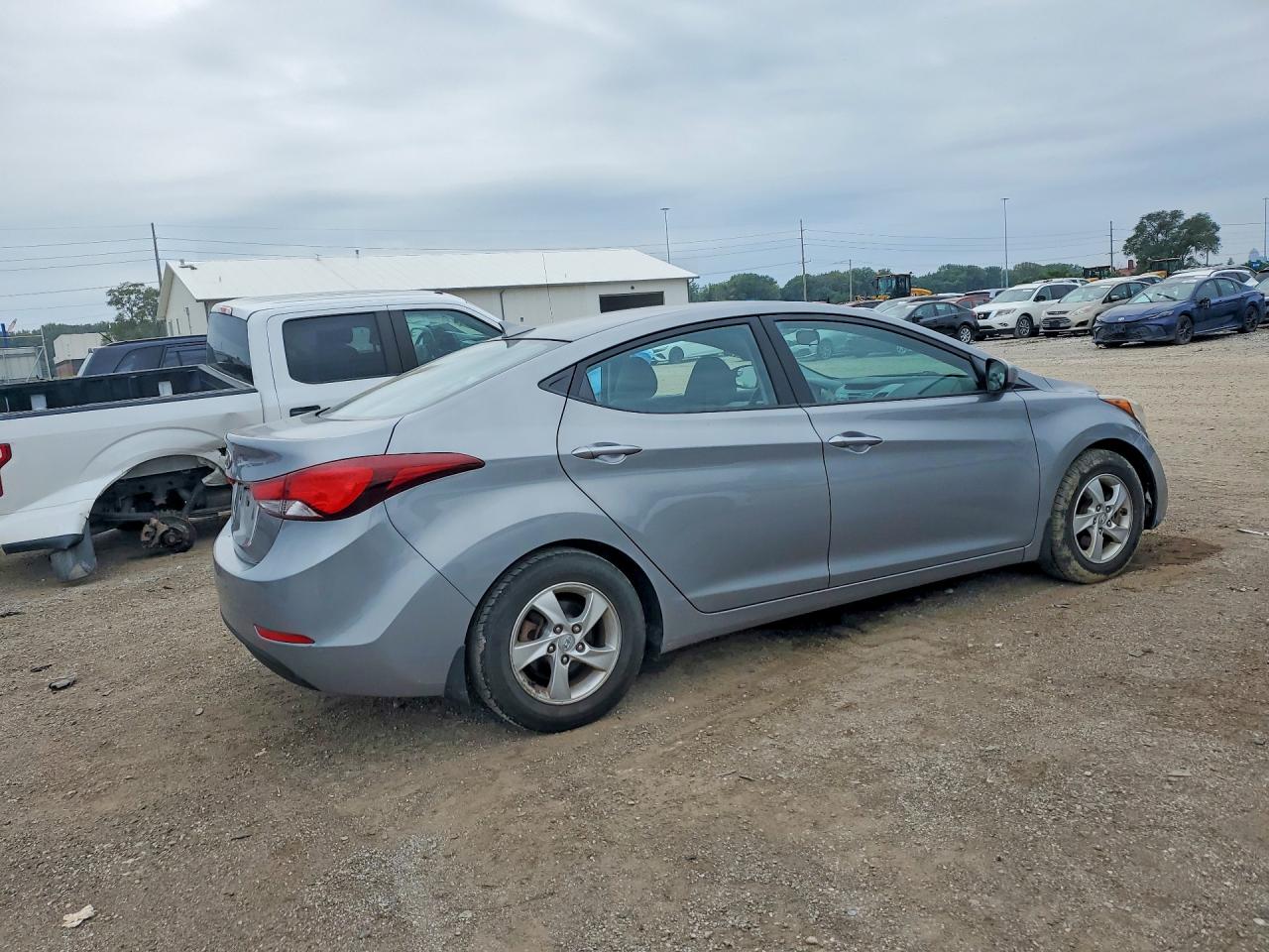 2015 Hyundai Elantra Se Gray vin: KMHDH4AE1FU330089